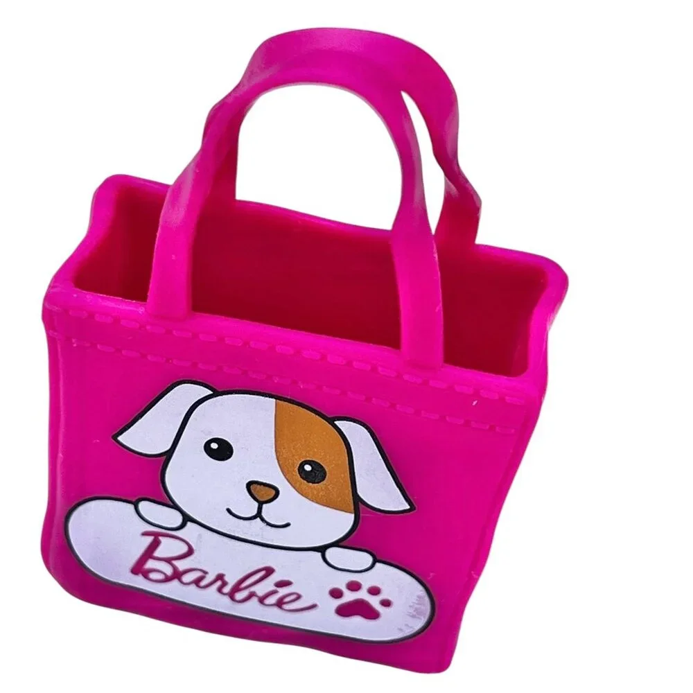 Barbie Pet Care Playset Doll Accessories 5 Pets Carrier Shelving Supplies